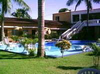 Pool of the Hotel JOKER HOTEL - Boca Chica - Dominican Republic